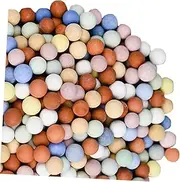 BCOATH Ceramic Ball Pebbles for Gardening Orchid Potting Clay Pebbles Decor Drainage Soilless Hydroponic Tool