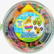 Artistic Fusion Bucket: 8500 Beads for Creative Activities