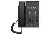 Fanvil Hospitality H1 black hotel phone with HD audio, SIP hotspot, customisable