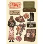 Stamperia Wooden Shapes A5-Our Way