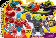 Heroes Of Goo Jit Zu Smash Strikers Vs Pack Tyro Vs Rock Jaw
