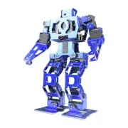 Metal 15 Dof Biped Robot W/ Digital Steering Gear Humanoid Robot Remote Control