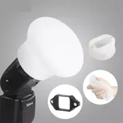 Magnetic Flash Speedlite Modifier Sphere Diffuser Bounce Kit Rubber Band