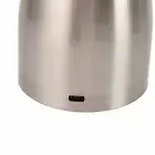 US (Silver) Portable Led Table Lamp 3-Color Metal Table Lamp Touch Charging Lamp