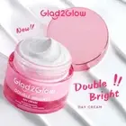 Glad2Glow Double Bright Day Cream Facial Moisturizer Tone Up Whitening 30g 素顏霜