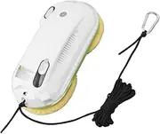Window Cleaning Robot, Automatic Window Cleaner Robot Remote Control Window Vacuum Cleaner with Dual Water Tank, Powerful Smart Glass Cleaning Robotic for Glass Window Mirror Tile (AU Plug)
