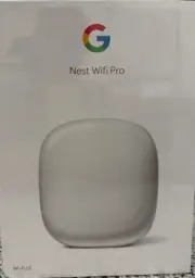 Google Nest Wifi Pro 6E 2 Port Wireless Mesh Router - Snow GA03030-US - New!