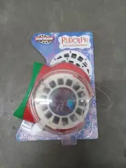 Christmas Rudolph 3-D View-Master Viewer Gift Set + 3 Reels - 2000s NOS Rare!