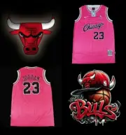 NBA Michael Jordan Chicago Bulls #23 Jersey Size 3XL PINK