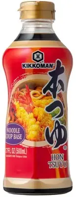 Hon Tsuyu Soup Base Koidashi 17 Fl Oz, 3 Pack - Japanese Dashi Stock Concentrate