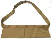 WWI BRITISH CANADIAN COMMON WEALTH SMLE ENFIELD RIFLE .303 AMMO BANDOLIER