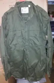 AUSTRALIAN ARMY GREEN SHIRT VIETNAM WAR OS - NEW REPRODUCTION 100% COTTON