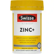 Swisse Ultiboost Zinc+ Tablets, 60 Count