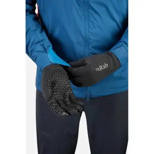 Rab 英國 男 Phantom Contact Grip Glove 輕量防風防滑可觸控手套 QAH51BL 綠野山房