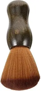 KOMBIUDA Record Brush Turntable Keys Records Machine Record Player Cleaning Kit Van Stand Dividers Mars Holder Record Cleaning Brush Albums Wooden Handle Brush Chocolate Fiber Wool