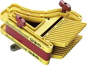 Milescraft 1407 D/T Feather Board – Universal Dual or Tandem Feather Boards for Woodworking on Table Saws, Router Tables and Band Saws, Yellow
