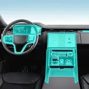 Kaecad Car Interior Film Dashboard Piano Board Shift Center Console Anti-Scratch Transparent TPU Protection Film Accessories，for Range Rover Sport 2023-2024 (GPS Navigation)