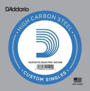 2 x D'Addario PL009 Single Plain Steel .009 Acoustic or Electric Guitar Strings