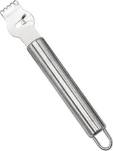 Meokro Stainless Steel Lemon Zester Grater with Hole, Citrus Orange Peeling Tool Fruit Peelers, Lemon Zester Grater,Stainless Steel Orange Citru Kitchen Peeler Tool