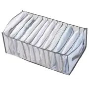 Clothing Organizer Washable Anti-fade Portable Folding Wardrobe Jeans Pants