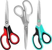 Scissors, 8.7" Multipurpose Scissors Heavy Duty, Titanium Sharp Scissors for Of