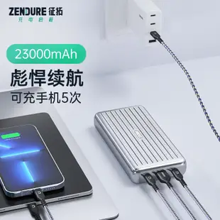 ⚡台灣出貨 Zendure 行動電源 205W 20000mah以上快充 Zendure C4 行動電源 可充筆電