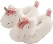 [HALLUCI] Kid's Cozy Fleece Memory Foam House Trick Treat Halloween Slippers