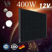 12V 400W Solar Panel Kit Mono Home Fixed Caravan Camping Boat Battery Charging