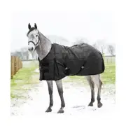 HORZE Nevada Medium Weight Stable Blanket 200g 78 in Black