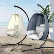Gardeon Outdoor Swing Chair Egg Hanging Pod Patio Furniture