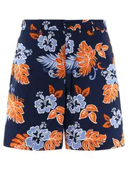 [Maison Kitsuné] Maison Kitsuné-Board Shorts Blu-Uomo 44 Blue