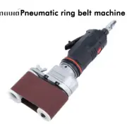 Pneumatic Circular Sand Belt Machine Rust - Removing Sand Polishing Machine