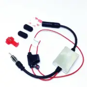 Car Parts Auto Radio FM Antenna Signal Amplifier Booster Anti-interference Metal (for: Honda Civic)