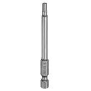 H3.5 Hex Head Drill Bit Wrench 3.5mm Flat Tip 1/4" Shank 75mm Long Magnetic