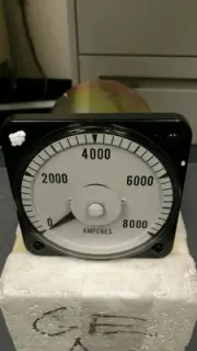 YOKOGAWA 103-111-LEXX Ammeter 0-8000 Amp DC Panel Meter - NEW IN BOX