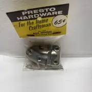 Presto Hardware #1047 Box Hinges Steel Nickel Plated 1 Pair