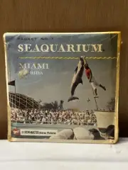 GAF Viewmaster #A 966 SEAQUARIUM, MIAMI, FLORIDA Packet No. 1. (26)