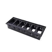 SAAS Carling type Switch Panel 6 x Switch Housing ARB holder Rocker Switch