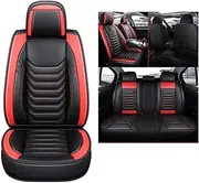 Car Seat Covers for Subaru for Forester for Legacy for Outback XV for Impreza for Tribeca for Trezia for Stella 5 Seats Leather Car Seat Covers Car Seat Protector Cover (Color : Front and Rear Pads A