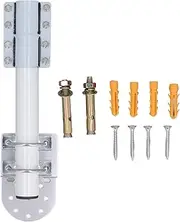 Antenna Installation Kit, Wall Roof Mount Bracket Wall Roof Antenna Mount Outdoor Antenna Mount for V2 Rectangle Dish Antennas AP Access Point CPE Devices