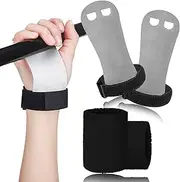 Gymnastics Hand Grips Wristbands Sets Gloves for Girls Kids Youth, Bar Grips Palm Protection and Wrist Support Sports Accessories for Weightlifting Tennis, Workout and Exercise Gift
