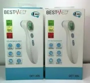 BESTMED Digital Forehead Thermometer - Infrared - White ( 2 PACK )