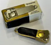 Vintage Gold-Plated DONATUS Solingen German Cigar Cutter -Unused in Original Box