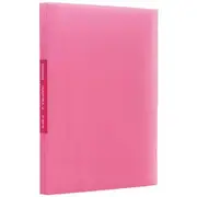 King Jim Fixed Display Book 40 Pockets Gloss Pink