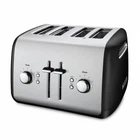 KitchenAid 4-Slice Toaster with Manual High-Lift Lever - Onyx Black