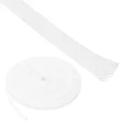 PET Expandable Braided Sleeving 1/4 Inchx25ft Braided Cable Sleeve White