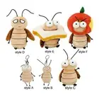 Cockroach Plush Toy Soft Bread Roach Plushie for Family Children Boys Girls