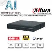 Dahua OEM NVR301HC-04/P-4KS2/L 4CH Channel NVR 4PoE 4K AI Surveillance Recorder