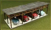 Bachmann HO Lasercut Car Shed Kit 39102