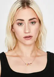 Golden Prism Icon Snake Necklace